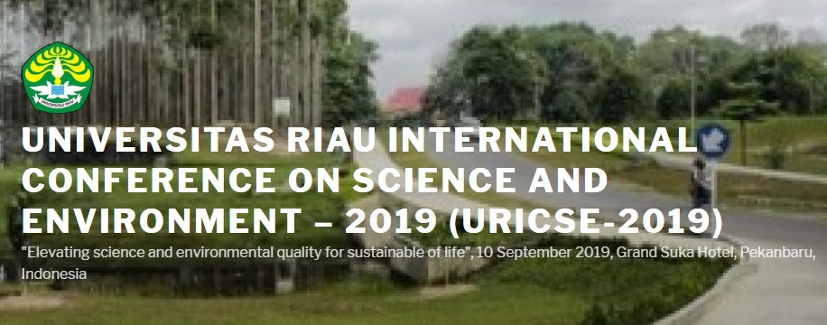 Наши специалисты приняли участие в международной конференции по науке и окружающей среде "Elevating science and environmental quality for sustainable of life" (URICSE-2019)