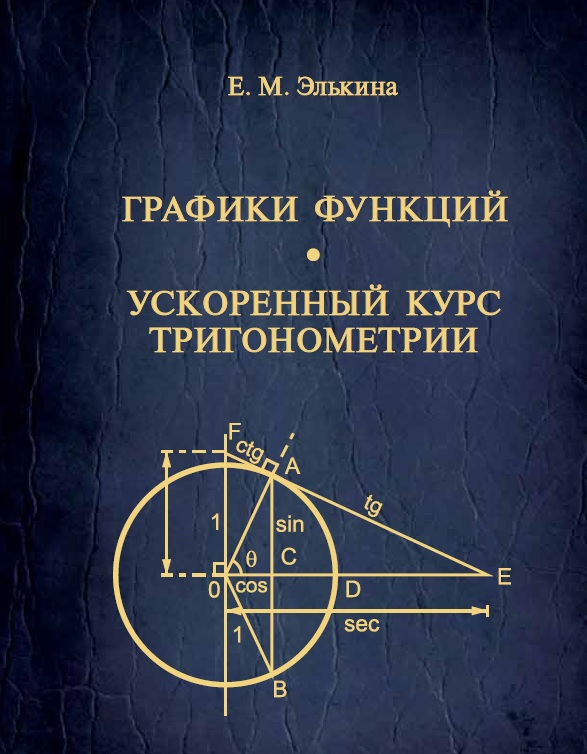 При поддержке Института "Кадастр" издана книга Е.М. Элькиной "Графики функций. Ускоренный курс тригонометрии"